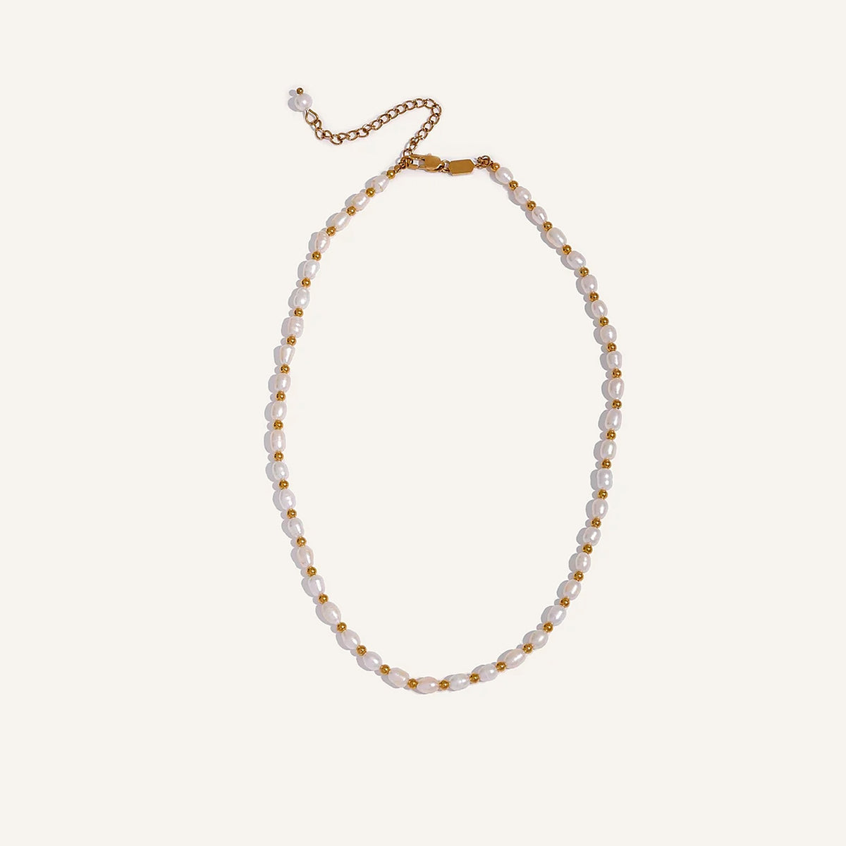Parelketting kleur goud – Charmhabit