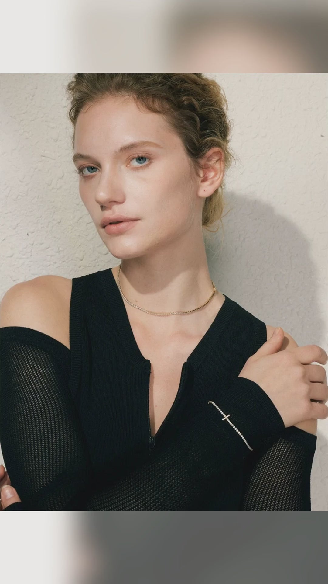 ketting-glanzende-zirkonia-schakels
