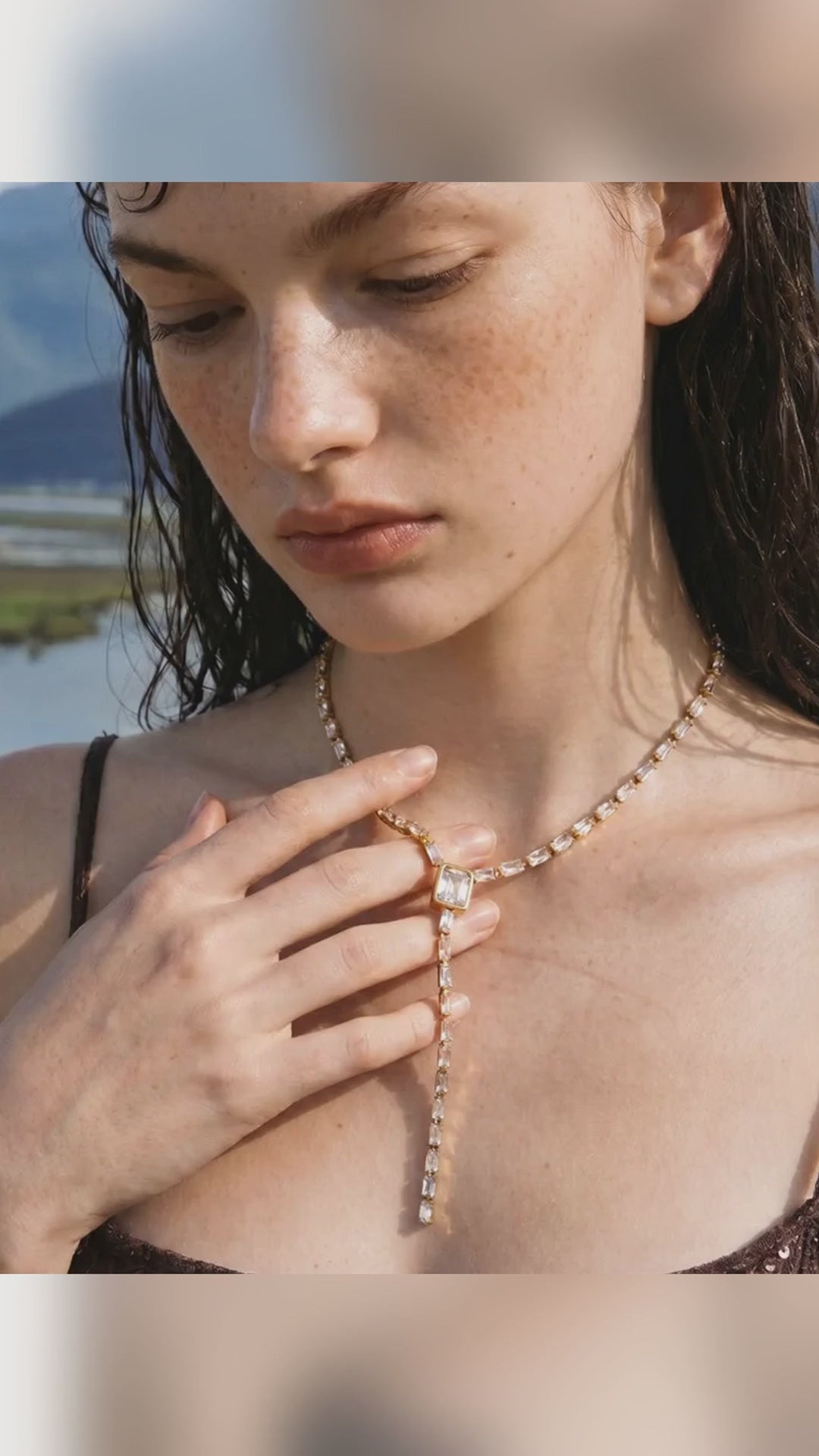 y-ketting-zirkonia-druppel