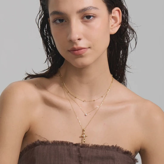 gelaagde-ketting-kruishanger