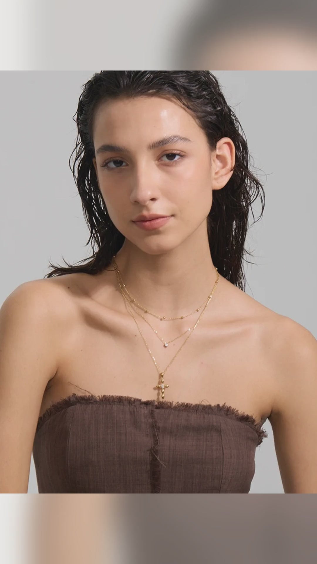 gelaagde-ketting-kruishanger